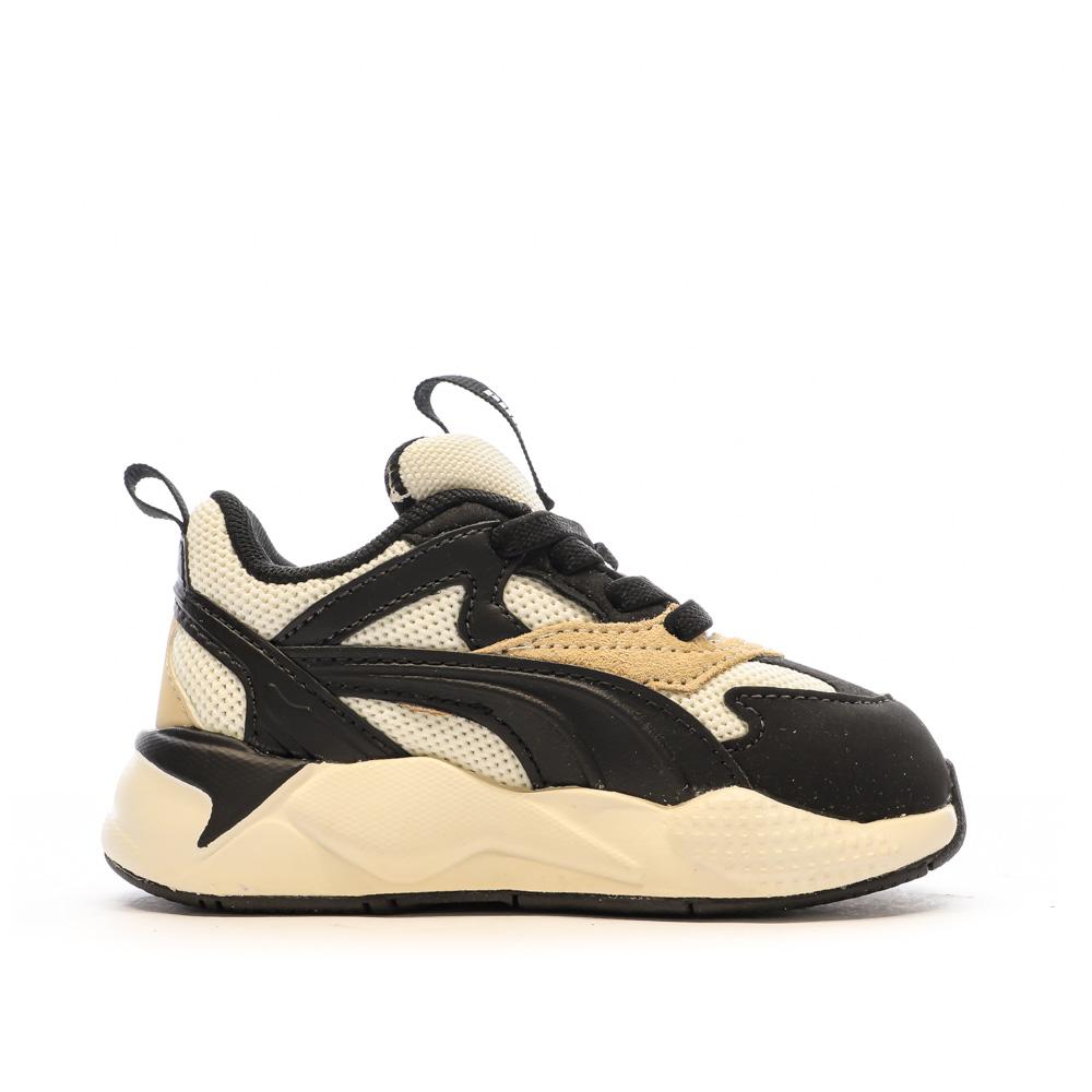 Baskets Beige/Noir Garçon Puma Rs-x Efekt vue 2