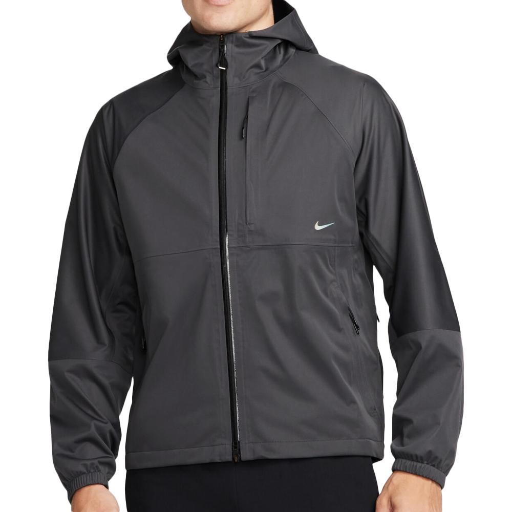 Veste Coupe Vent Gris Fonce Homme Nike Axis