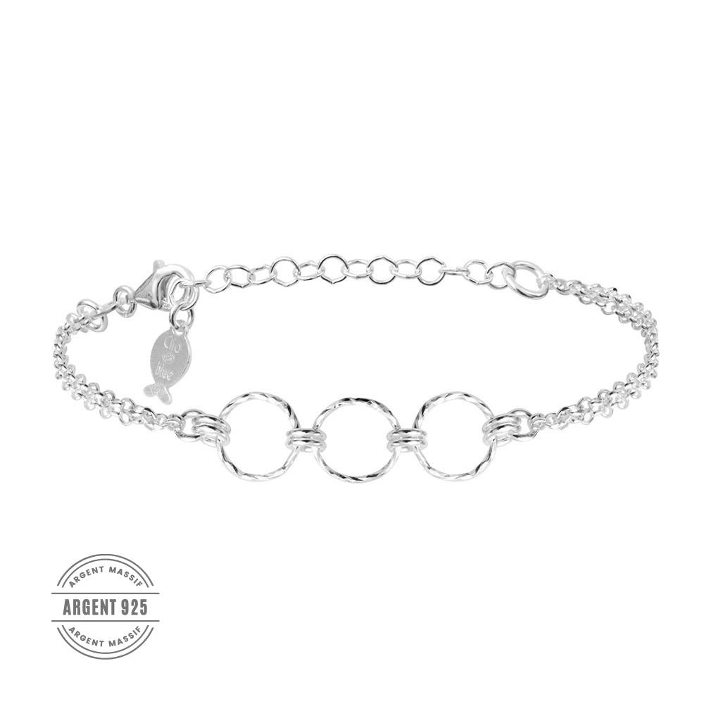 Bracelet Argent Clio Blue Mouna pas cher