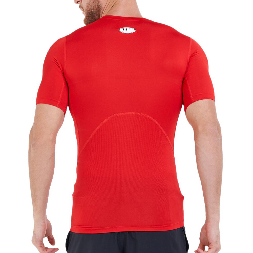 T-shirt de Training Rouge Homme Under Armour Comp vue 2