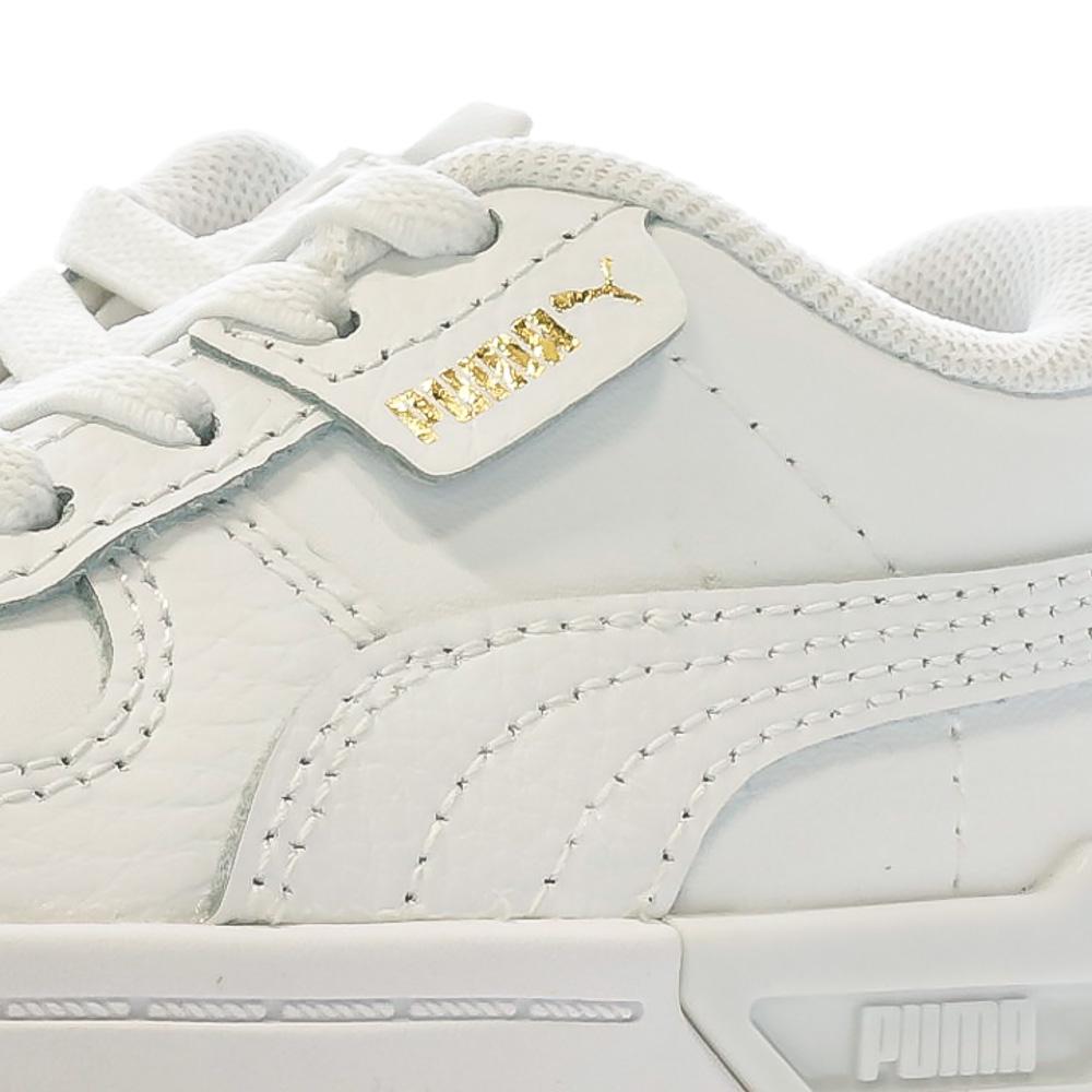 Baskets Blanches Garçon PUMA Cali Dream Snake vue 7