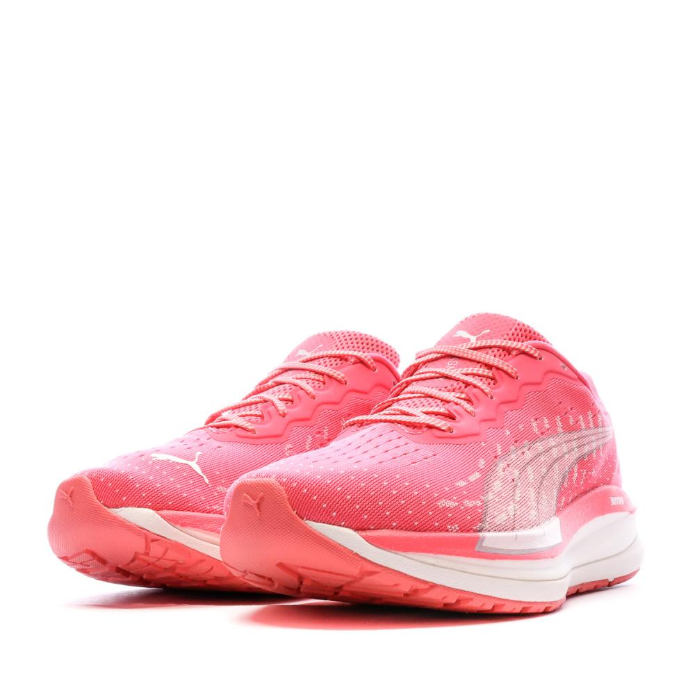 Chaussures de running Rose Femme Puma Magnify Nitro vue 6