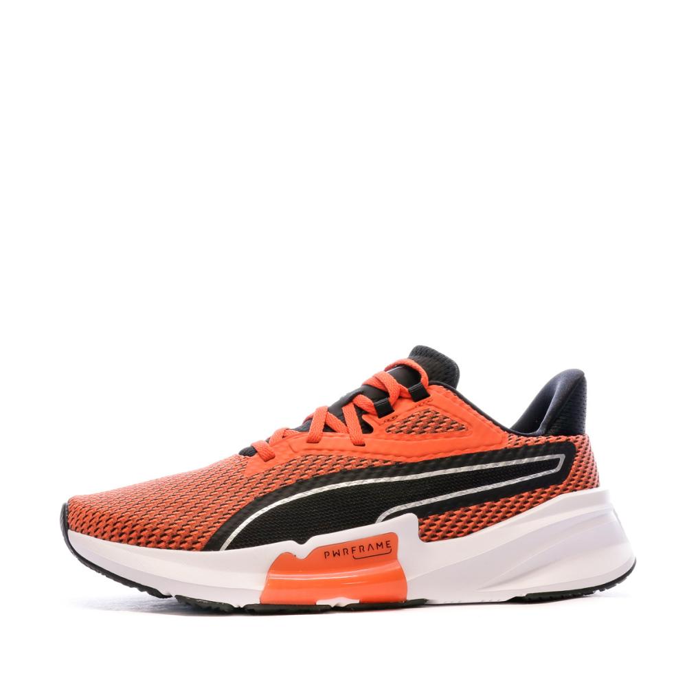 Chaussures de running Orange Homme Puma Pwrframe pas cher