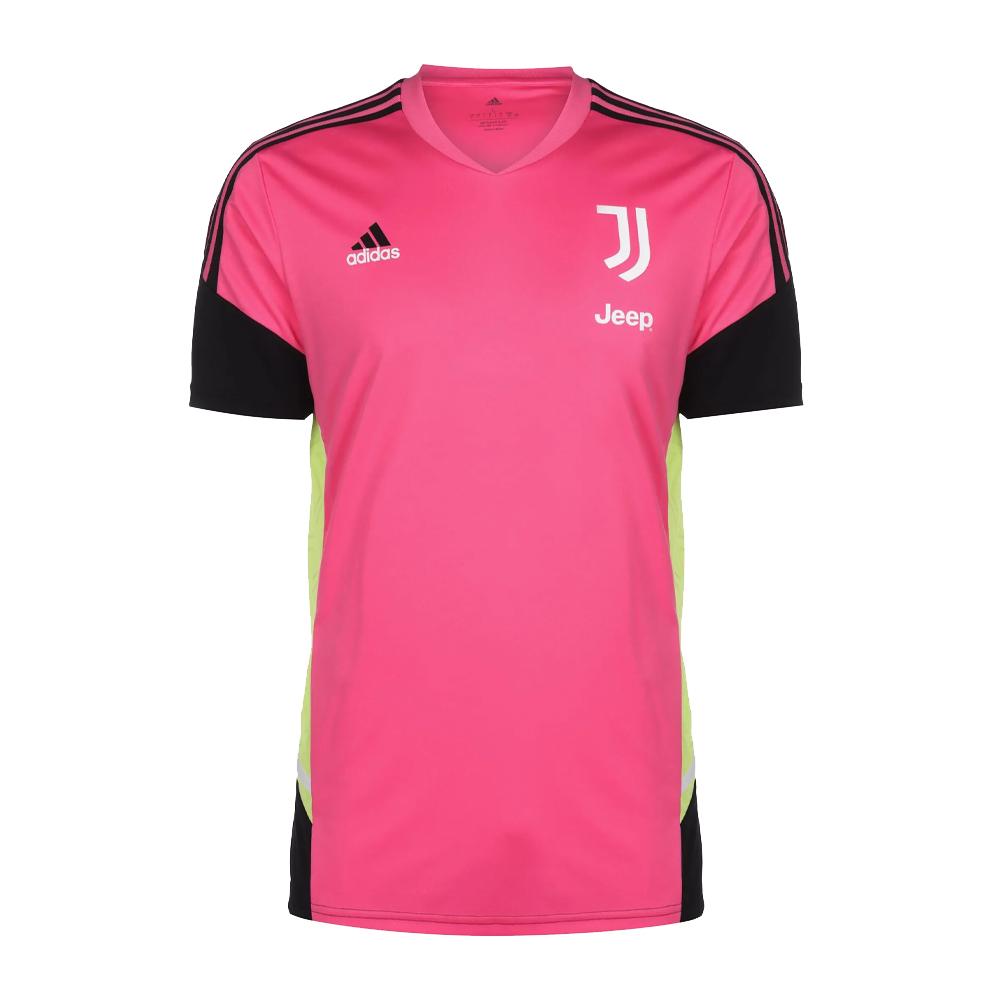 Juventus Maillot Training Rose Homme Adidas 22/23 pas cher