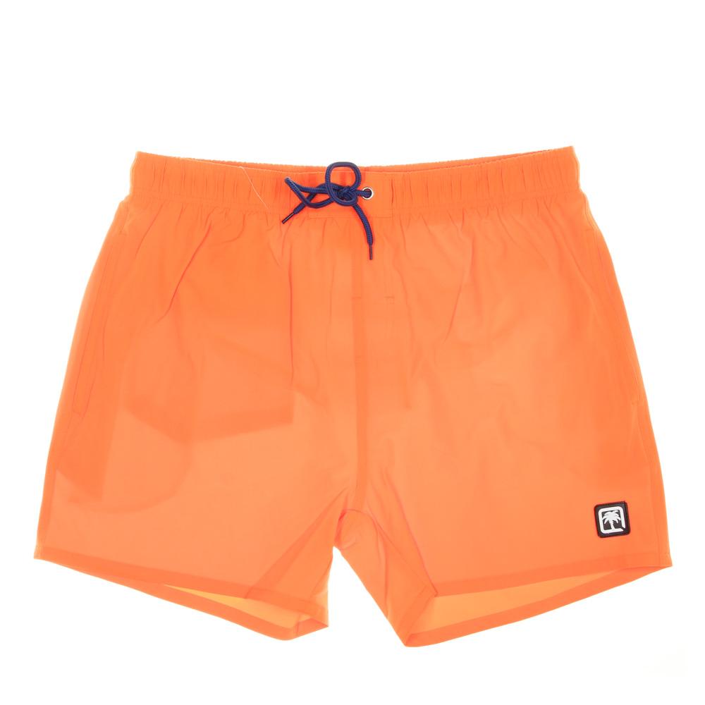 Short de bain Orange Fluo Homme Sun project 2720 pas cher