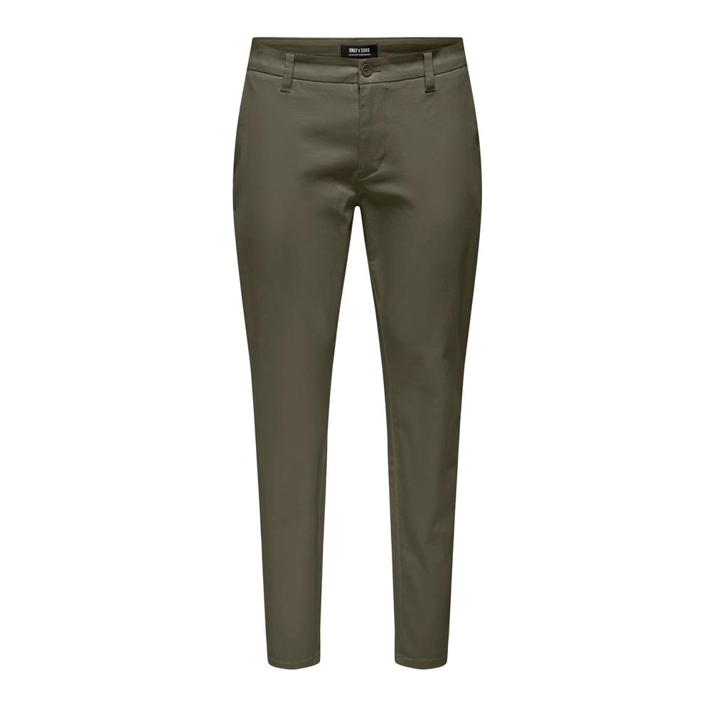 Pantalon Chino Kaki Homme Only & Sons Life pas cher