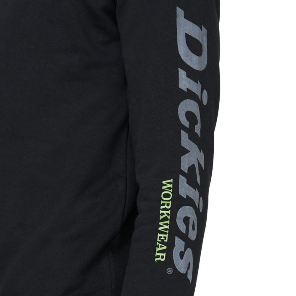 Sweat Noir Homme Dickies Okemo vue 2