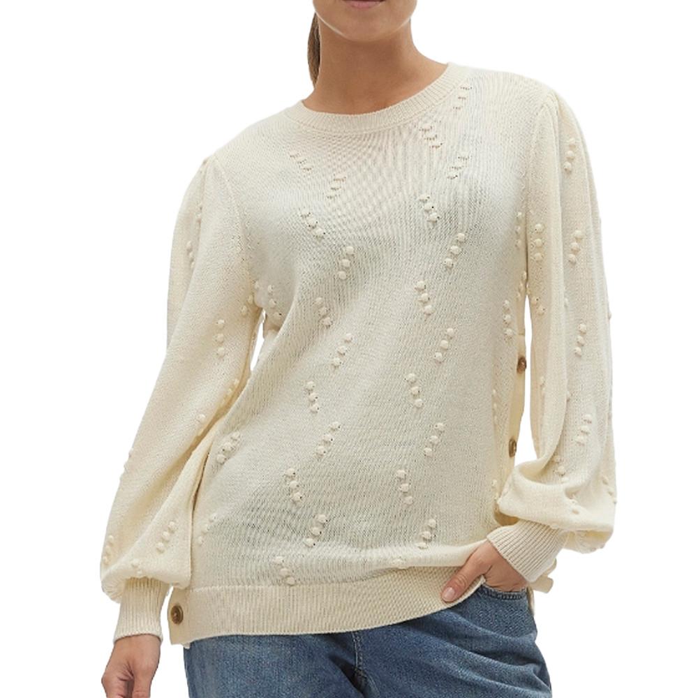 Pull de Grossesse Beige Femme Mamalicious Tora pas cher