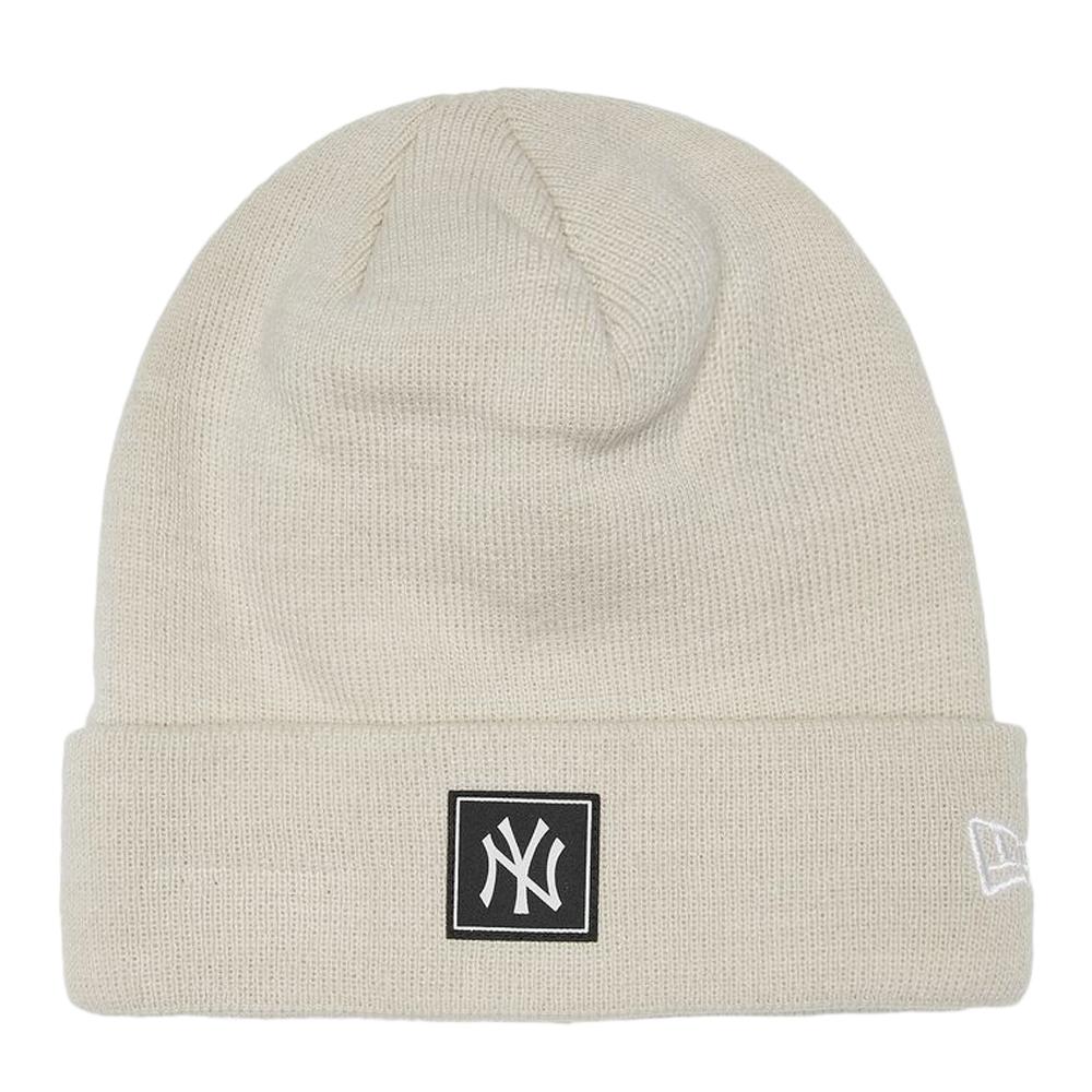 Bonnet Beige Bébé New Era Headwear NY pas cher