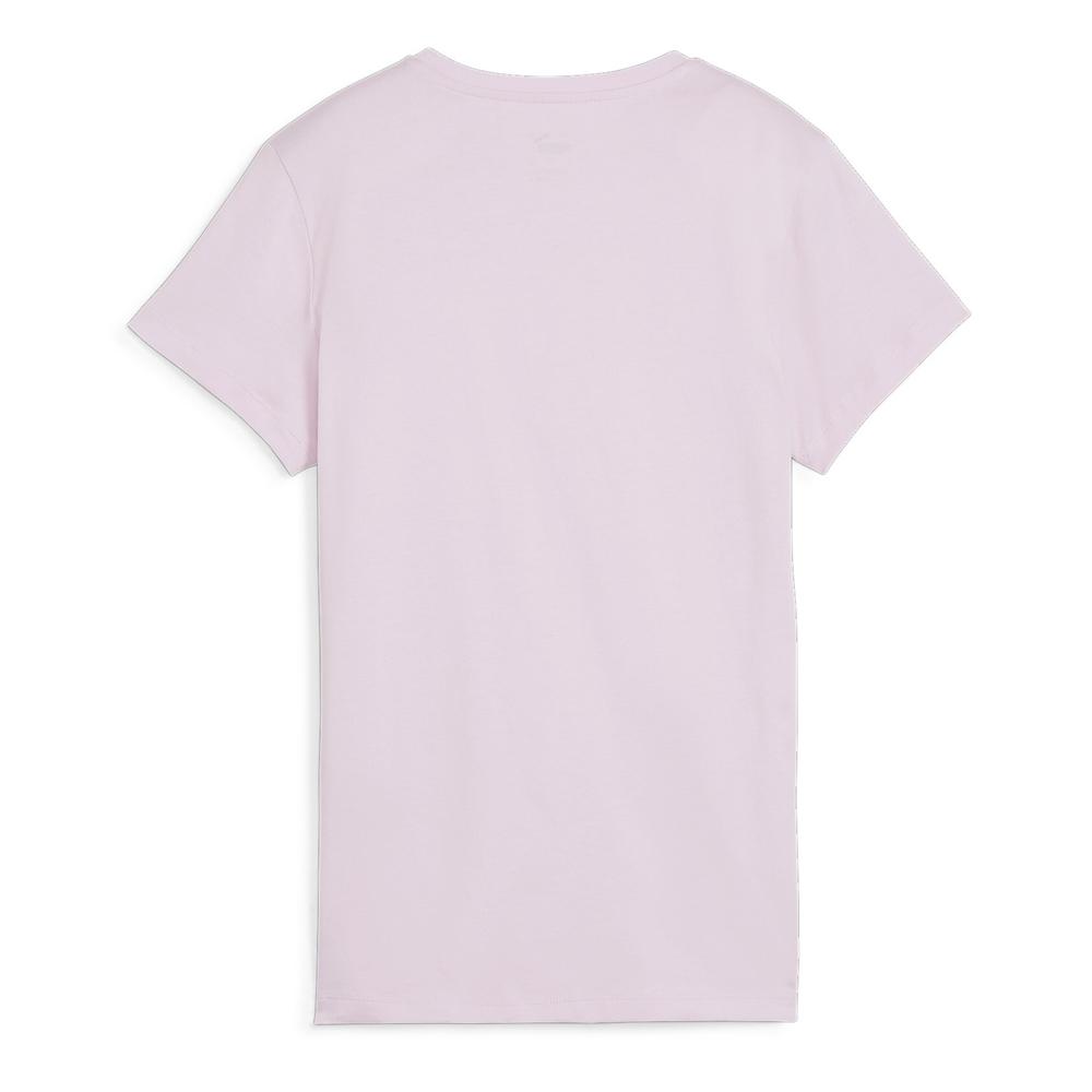 T-shirt Mauve Femme Puma Ess+ Embroid vue 2