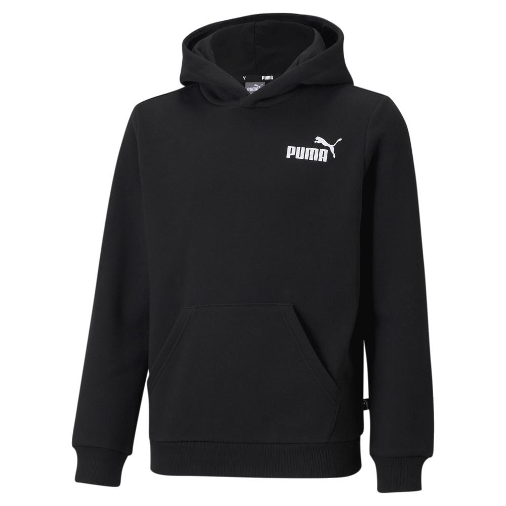 Sweat à Capuche Noir Garçon Puma Small Logo Hoodi pas cher