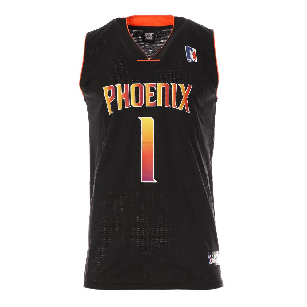 Phenix Maillot de basket Noir Homme Sport Zone SEPL1006 pas cher