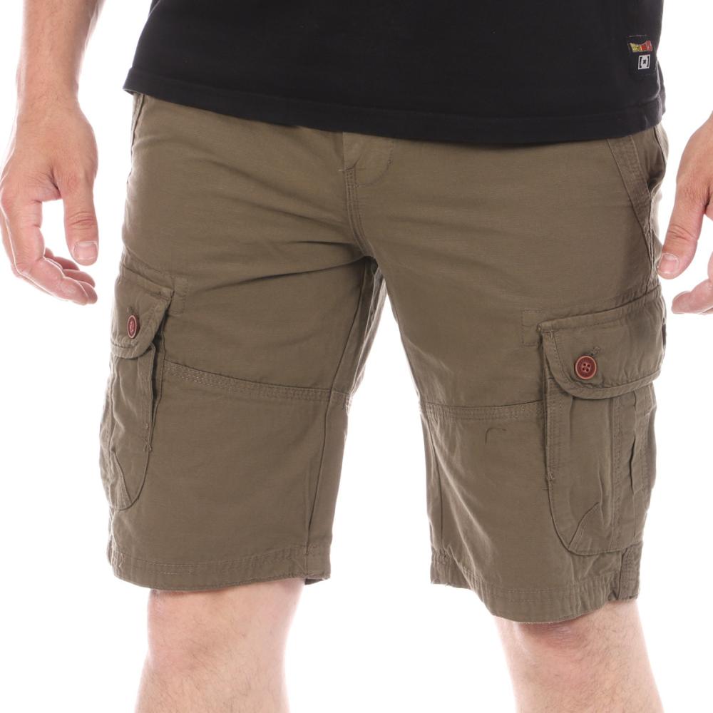 Short Cargo Kaki Homme RMS26 Slub Garment pas cher