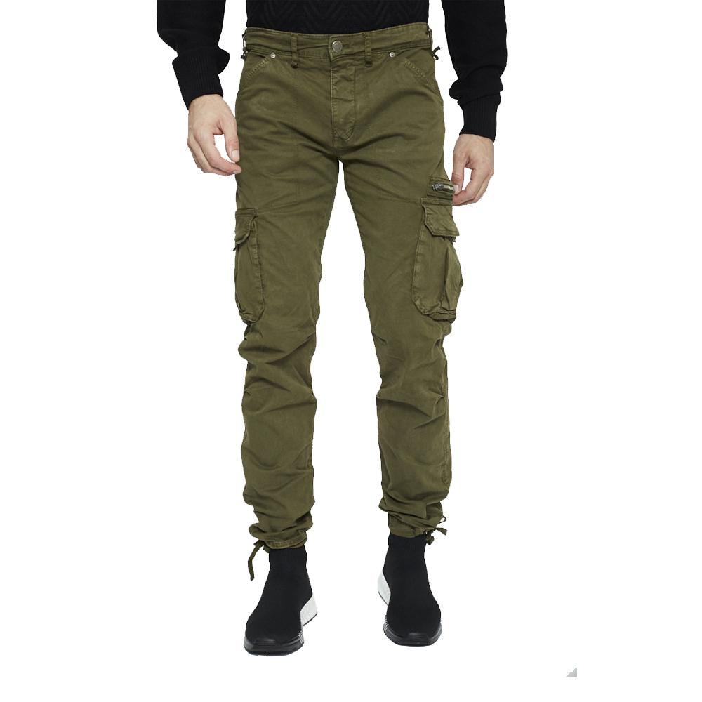 Pantalon Cargo Kaki Homme Paname Brothers Jokair pas cher