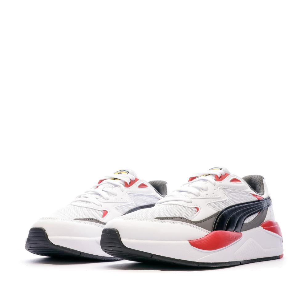 Baskets Blanches Homme Puma Ferrari X-ray 2 vue 6