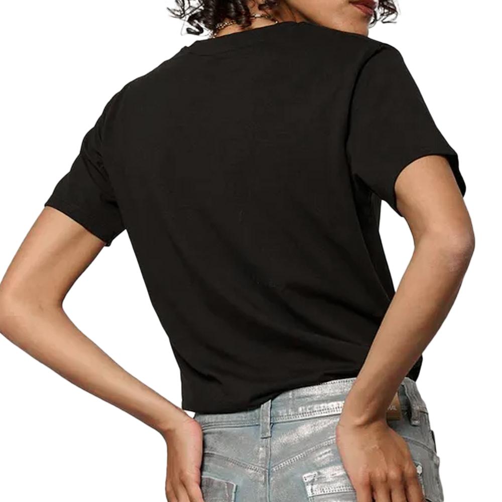 T-shirt Noir Femme Kaporal Sotic vue 2