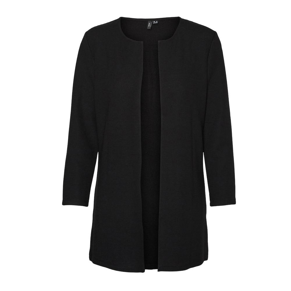 Cardigan Noir Femme Vero Moda 7/8 pas cher