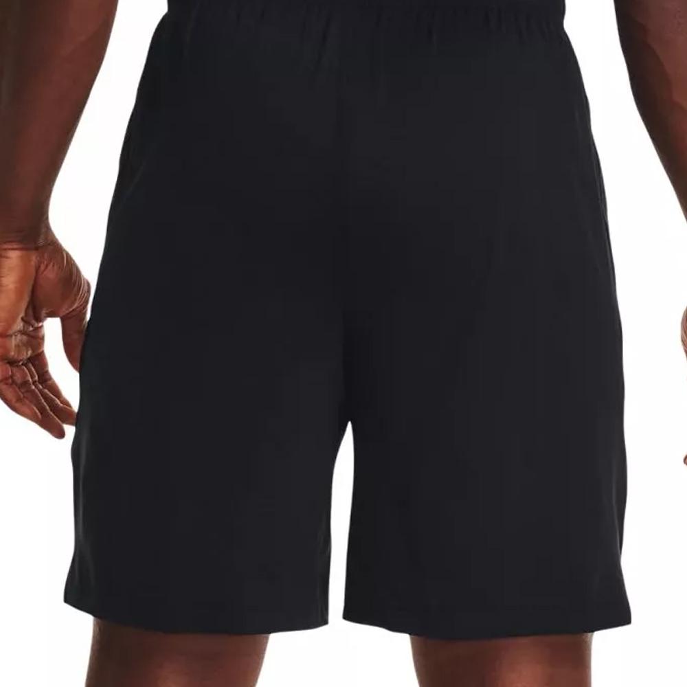 Short Noir Homme Under Armour 13769551 vue 2