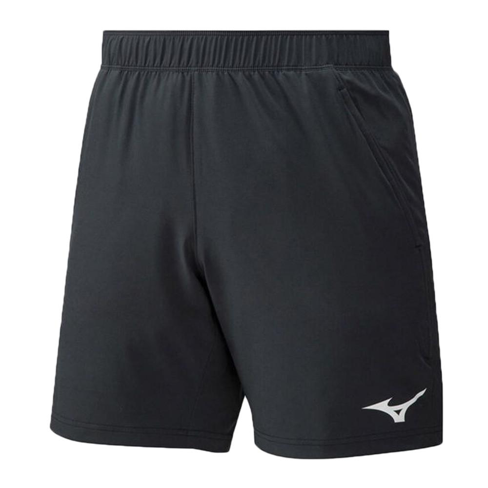 Short Noir Homme Mizuno Flex Short 8.0 pas cher