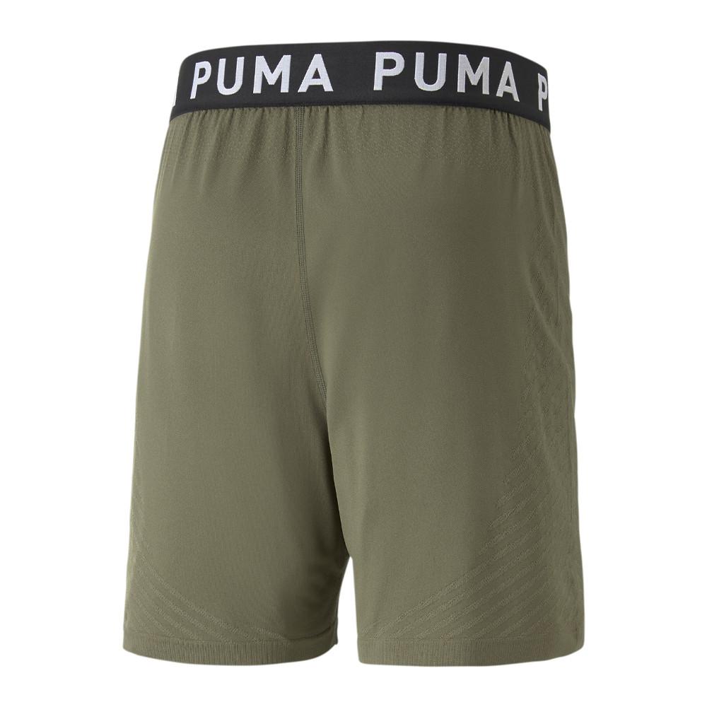 Short de Running Kaki Homme Puma Train Seamless vue 2