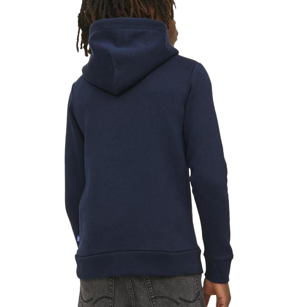 Sweat Marine Garçon Jack and Jones jecorp NBZ vue 2