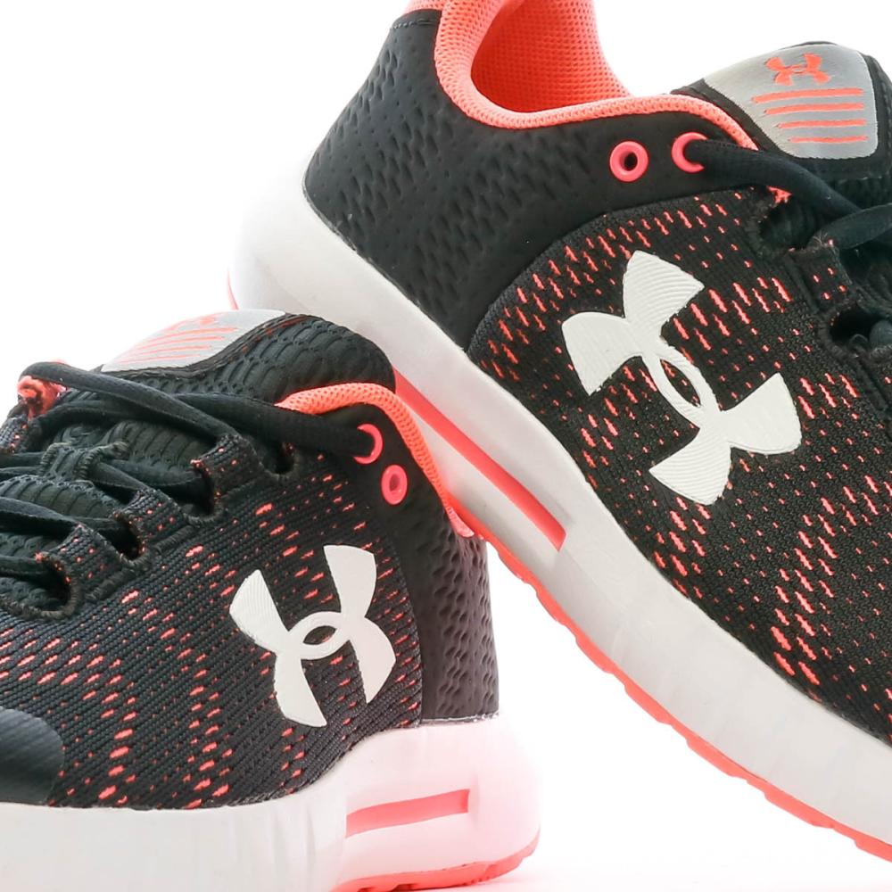 Chaussures de running Noires Femme Under Armour Micro vue 7