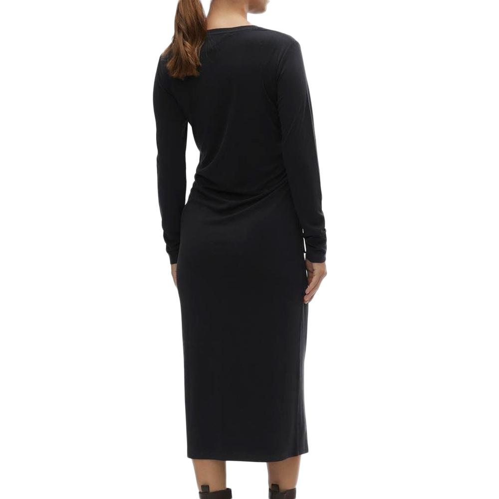 Robe Noir Femme Vero Moda Maternity Calf vue 2