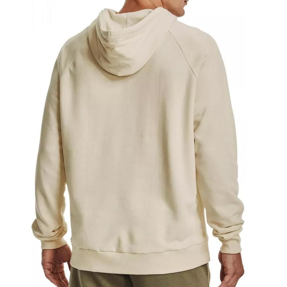 Sweat à capuche Beige Homme Under Armour Rival vue 2