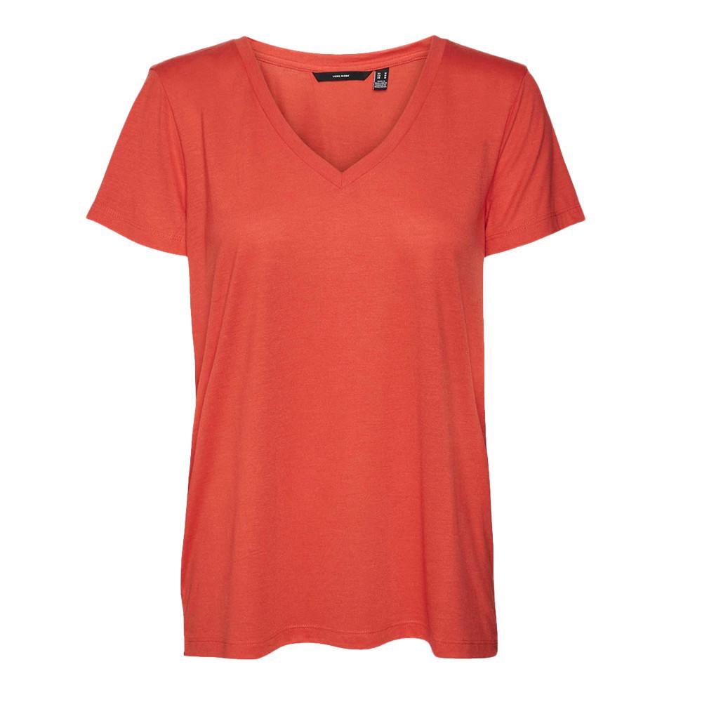 T-shirt Corail Femme Vero Moda Spicy pas cher