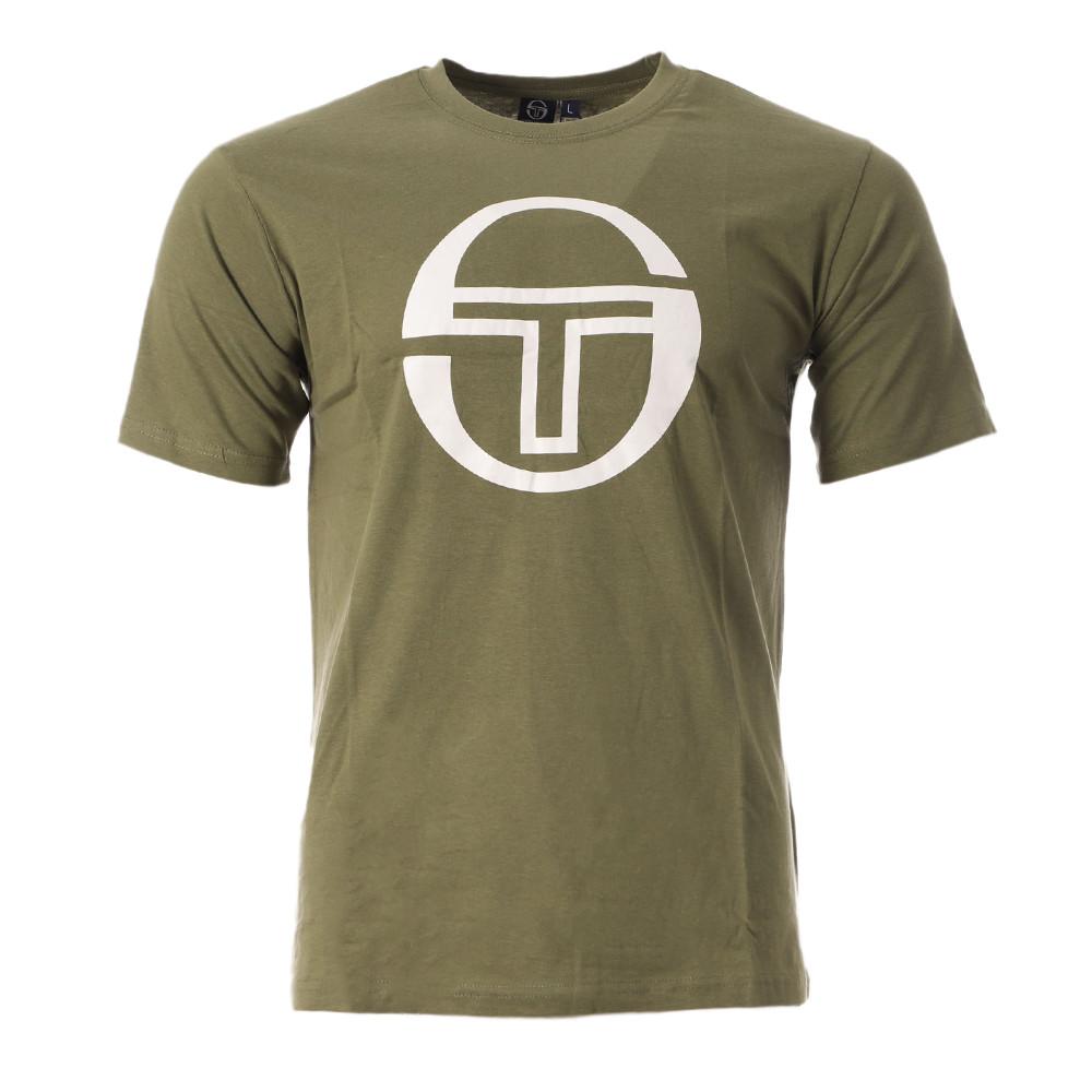 T-shirt Kaki Homme Sergio Tacchini Stadium pas cher