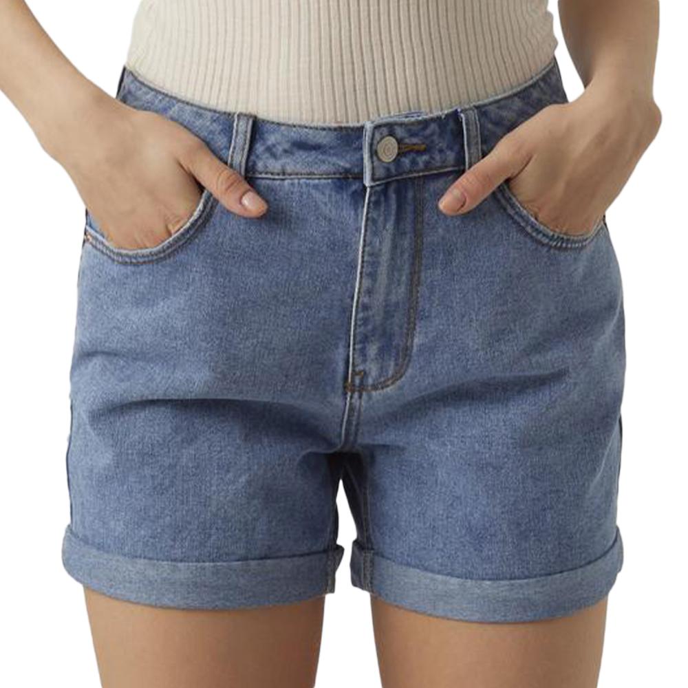 Short en Jean Bleu Femme Vero Moda Zuri pas cher