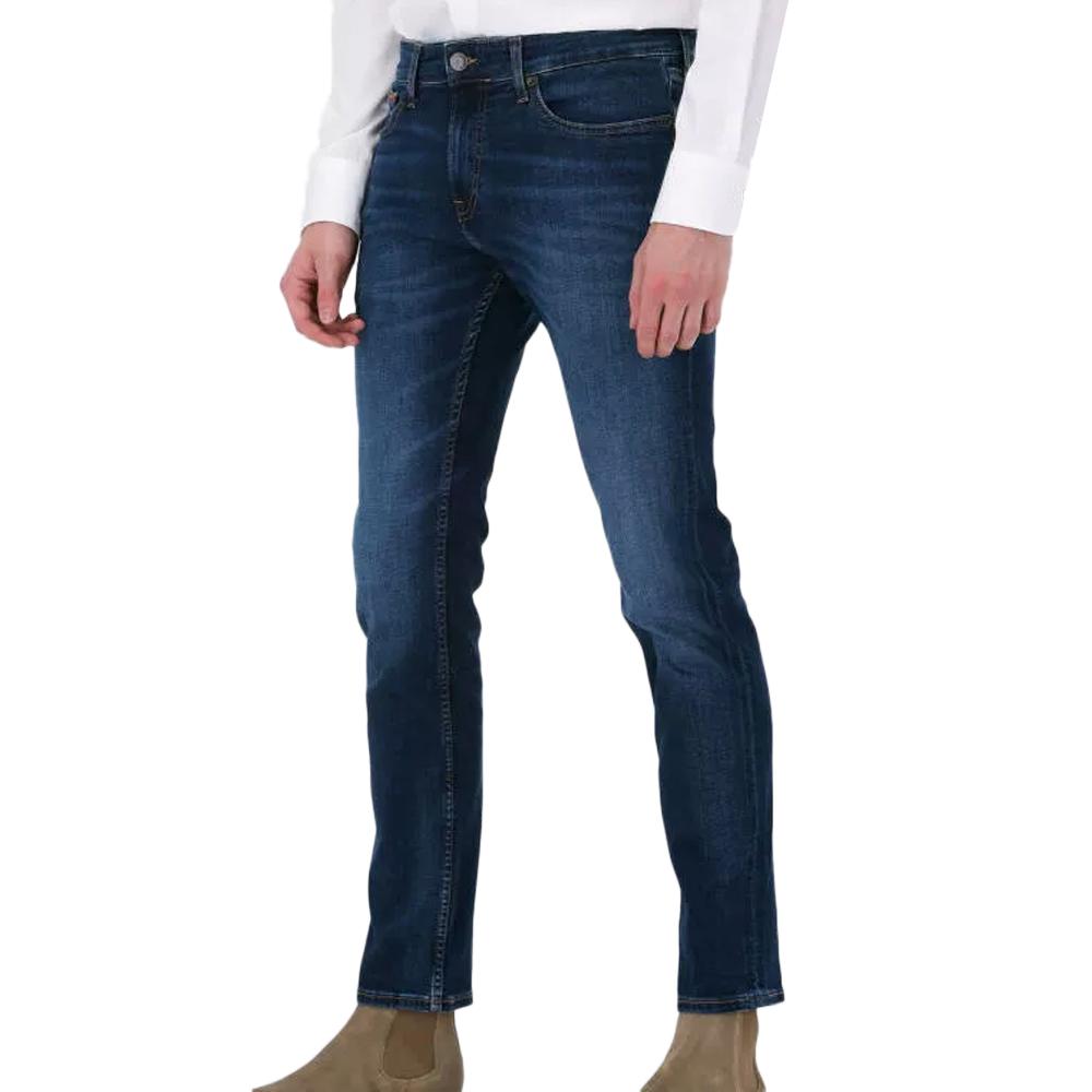 Jean Slim Bleu Brut Homme Tommy Hilfiger Scanton pas cher