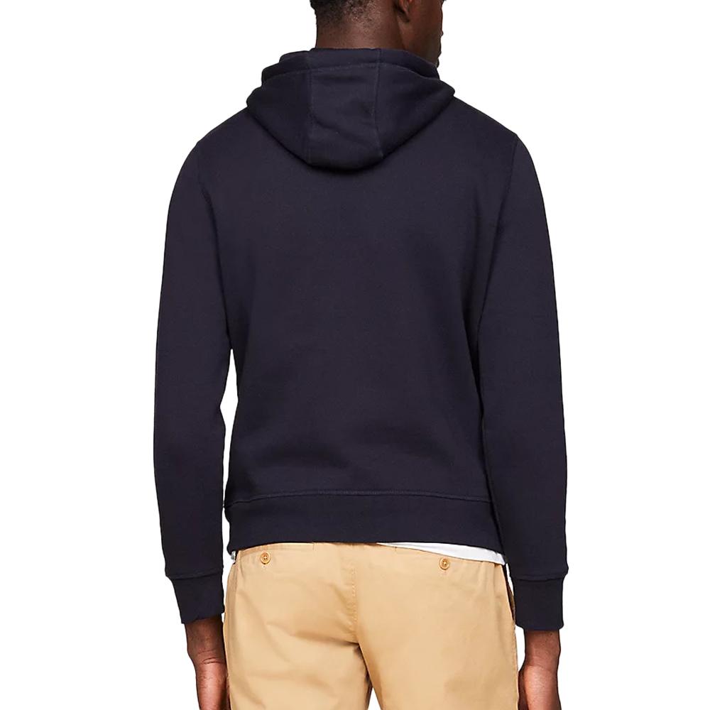 Sweat Marine Homme Tommy Hilfiger Hoody vue 2