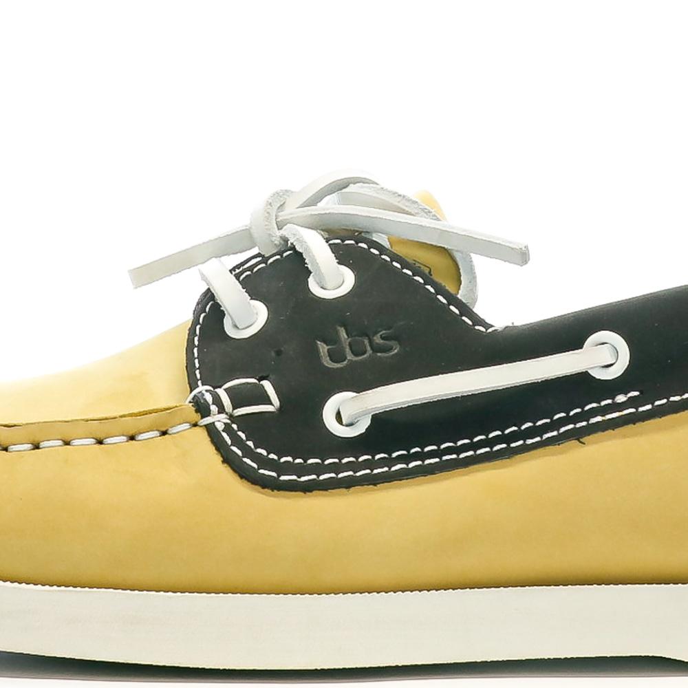 Chaussures bateaux Marine/Jaune Femme TBS PHENIS vue 7