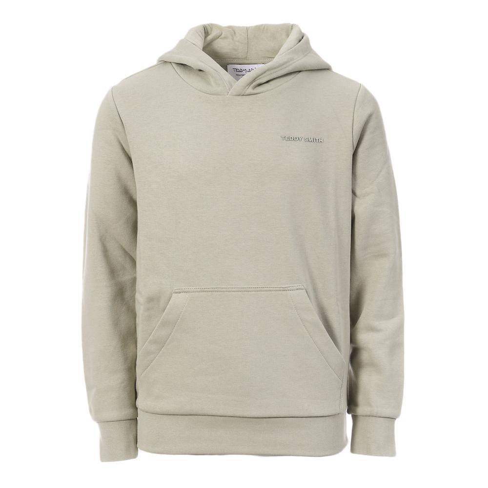 Sweat Vert Pale Garçon Teddy Smith S-nark Hoody Jr pas cher