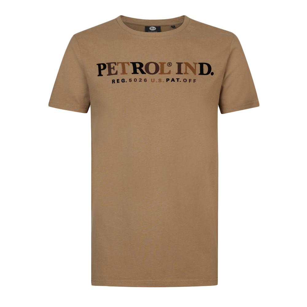 T-shirt Kaki Homme Petrol Industries Classic pas cher