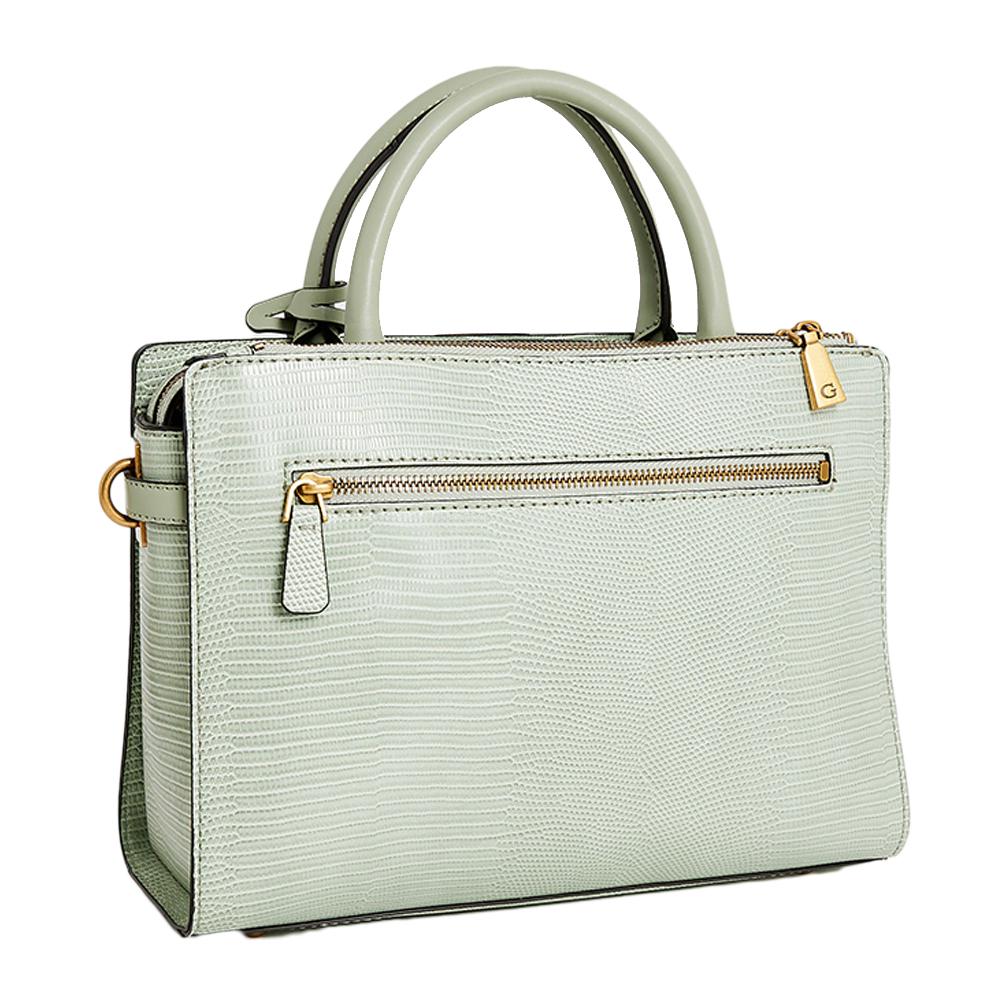 Sac à Bandoulière Vert d'Eau Femme Guess Ginevra Elite vue 2