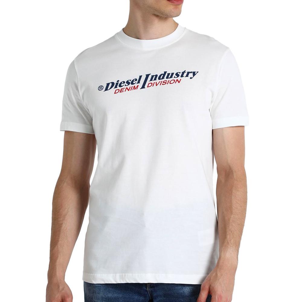 T-shirt Blanc Homme Diesel Diegor pas cher