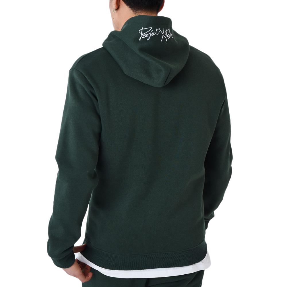 Sweat Vert Homme Project X Paris Basic Full vue 2