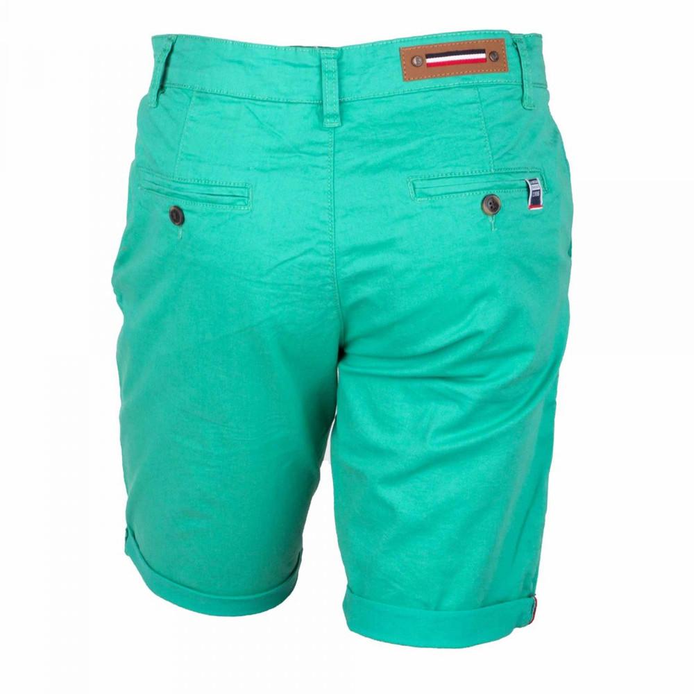 Short Chino Turquoise Homme La Maison Blaggio Venili vue 2