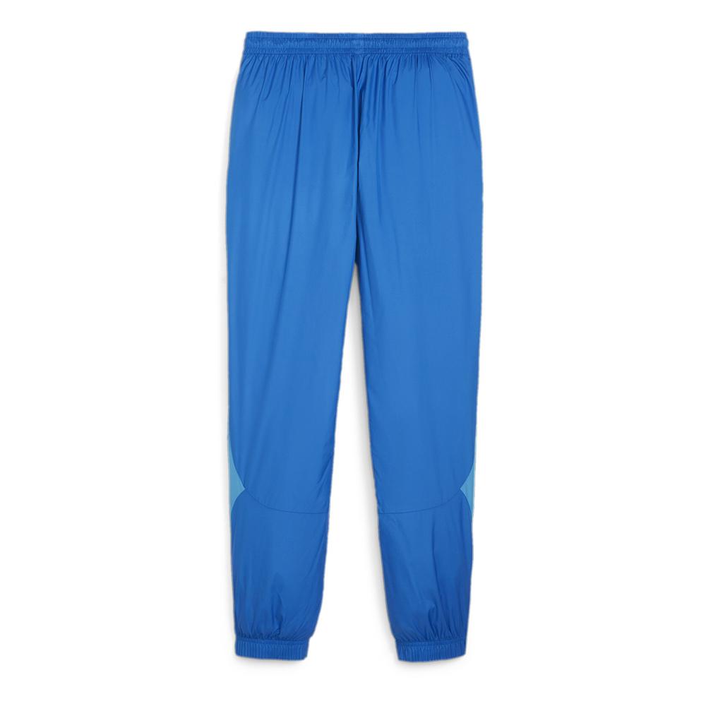 OM Pantalon d'entraînement Bleu Homme Puma Prematch Woven vue 2