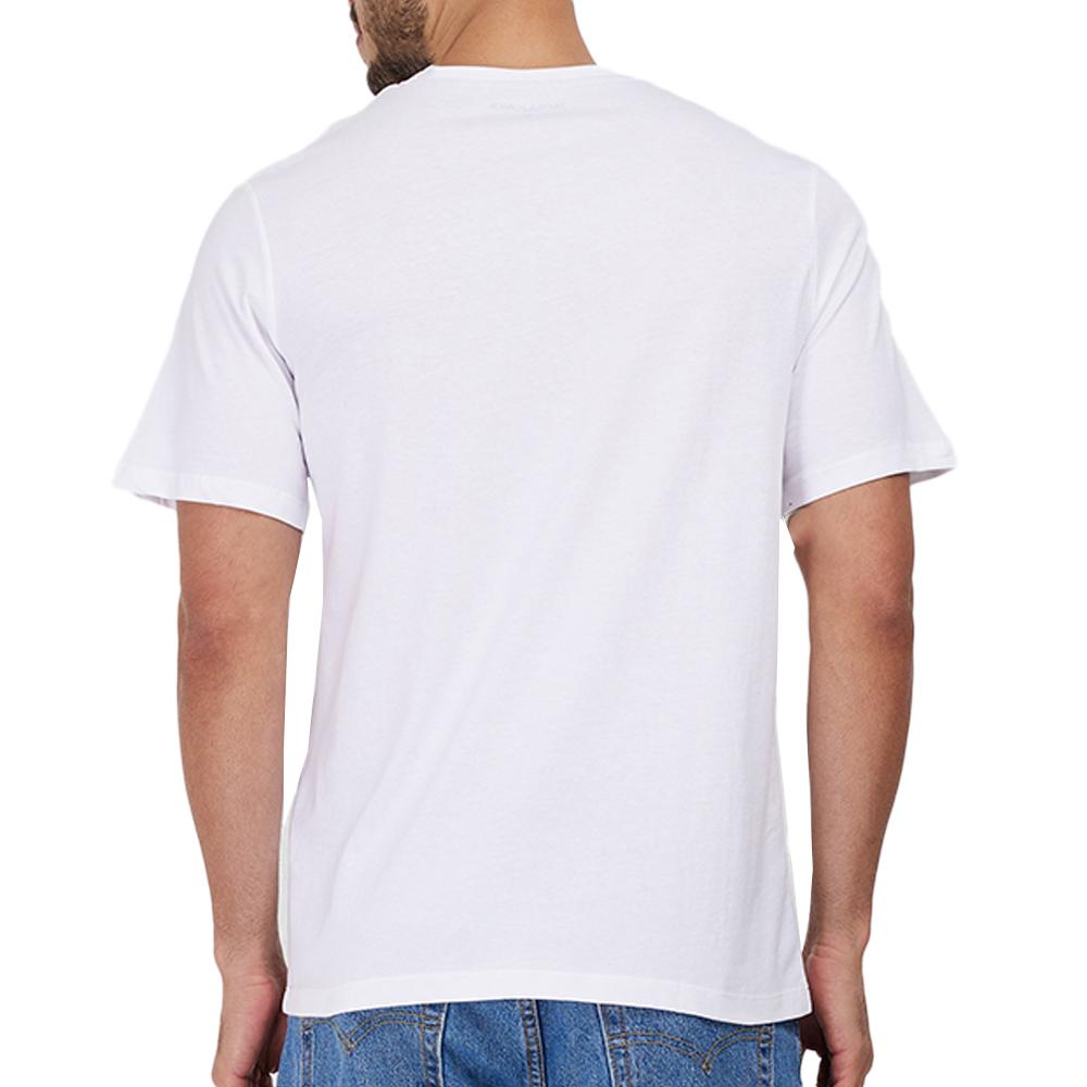 T-shirt Blanc Homme Jack & Jones Mikk vue 2