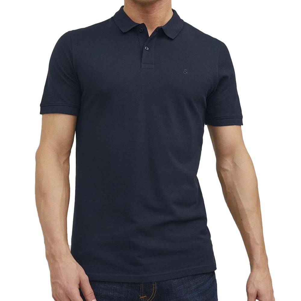 Polo Marine Homme Jack & Jones Basic pas cher