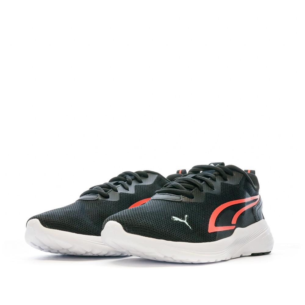 Baskets Noires/Orange Garçon Puma All-day Active vue 6