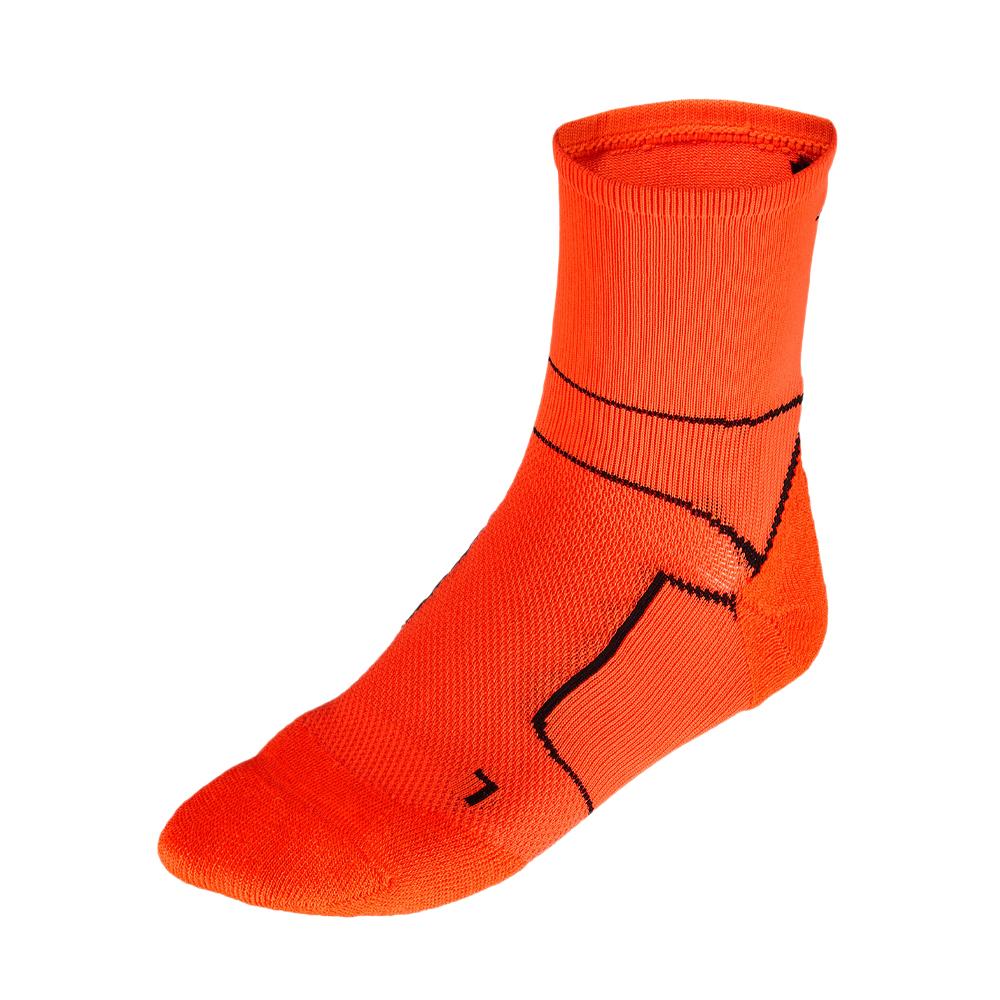 X1 Paires de Chaussettes Orange Mixte Mizuno J2GX8700Z pas cher