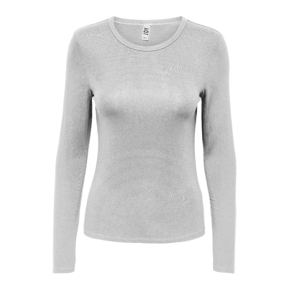 T-shirt Manches Longues Gris Femme JDY Mila pas cher