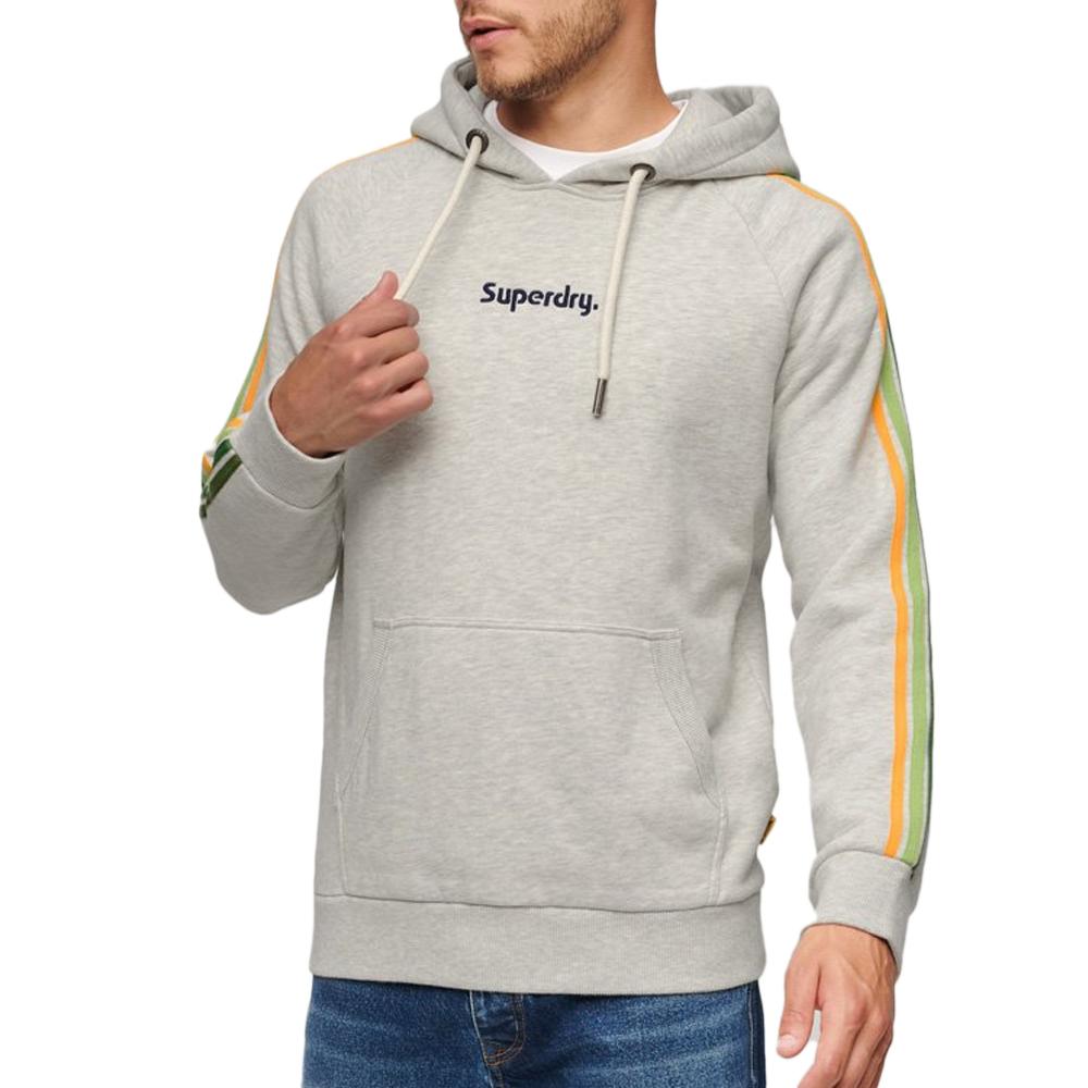 Sweat Gris Homme Superdry Terrain pas cher