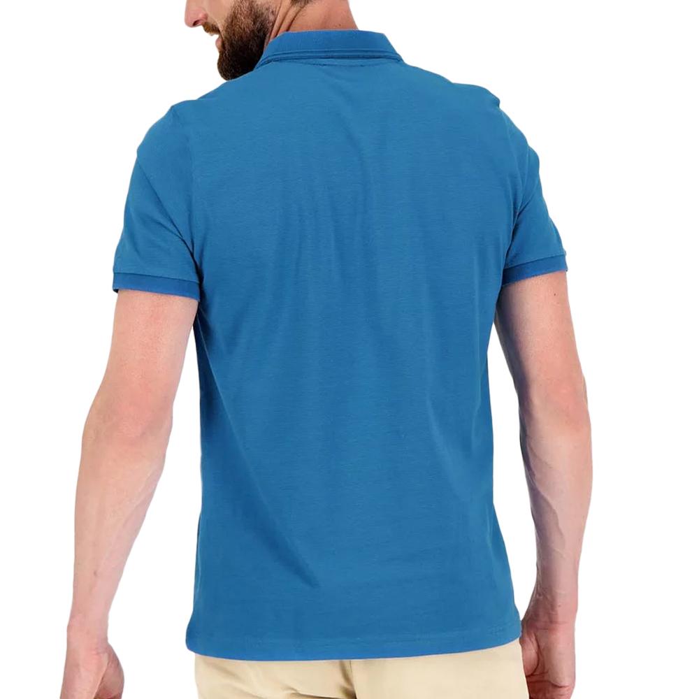 Polo Bleu Homme TBS MILE vue 2