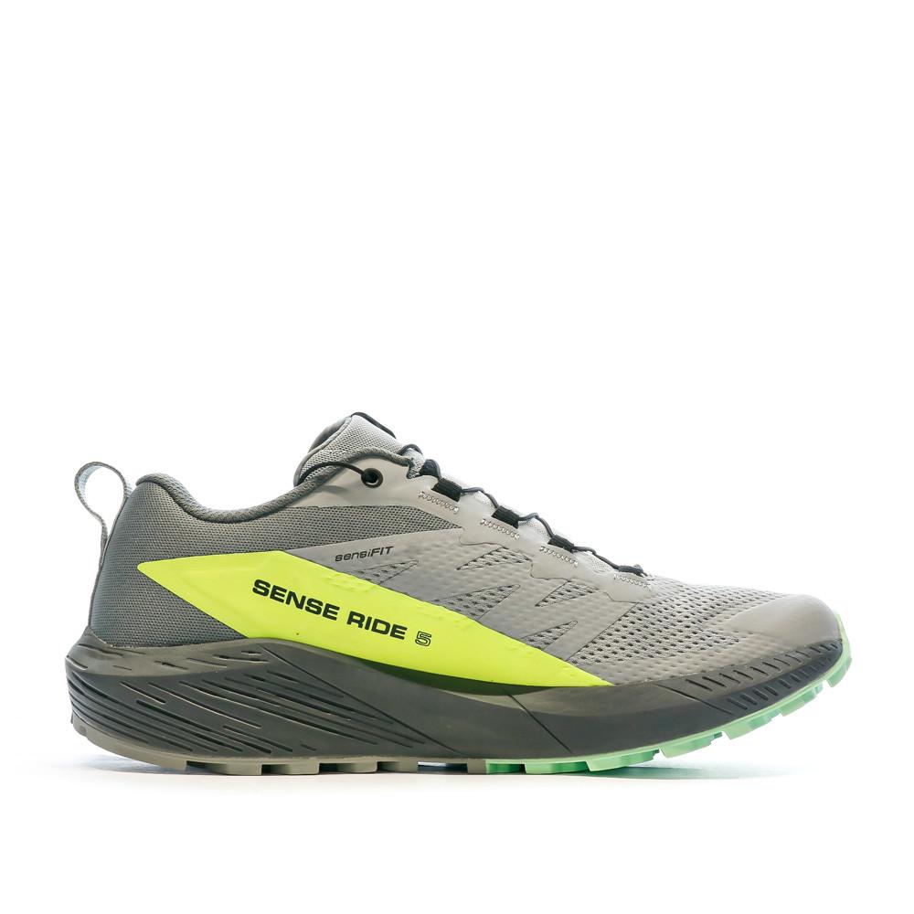 Chaussures de Trail Grise Homme Salomon Sense Ride 5 vue 2