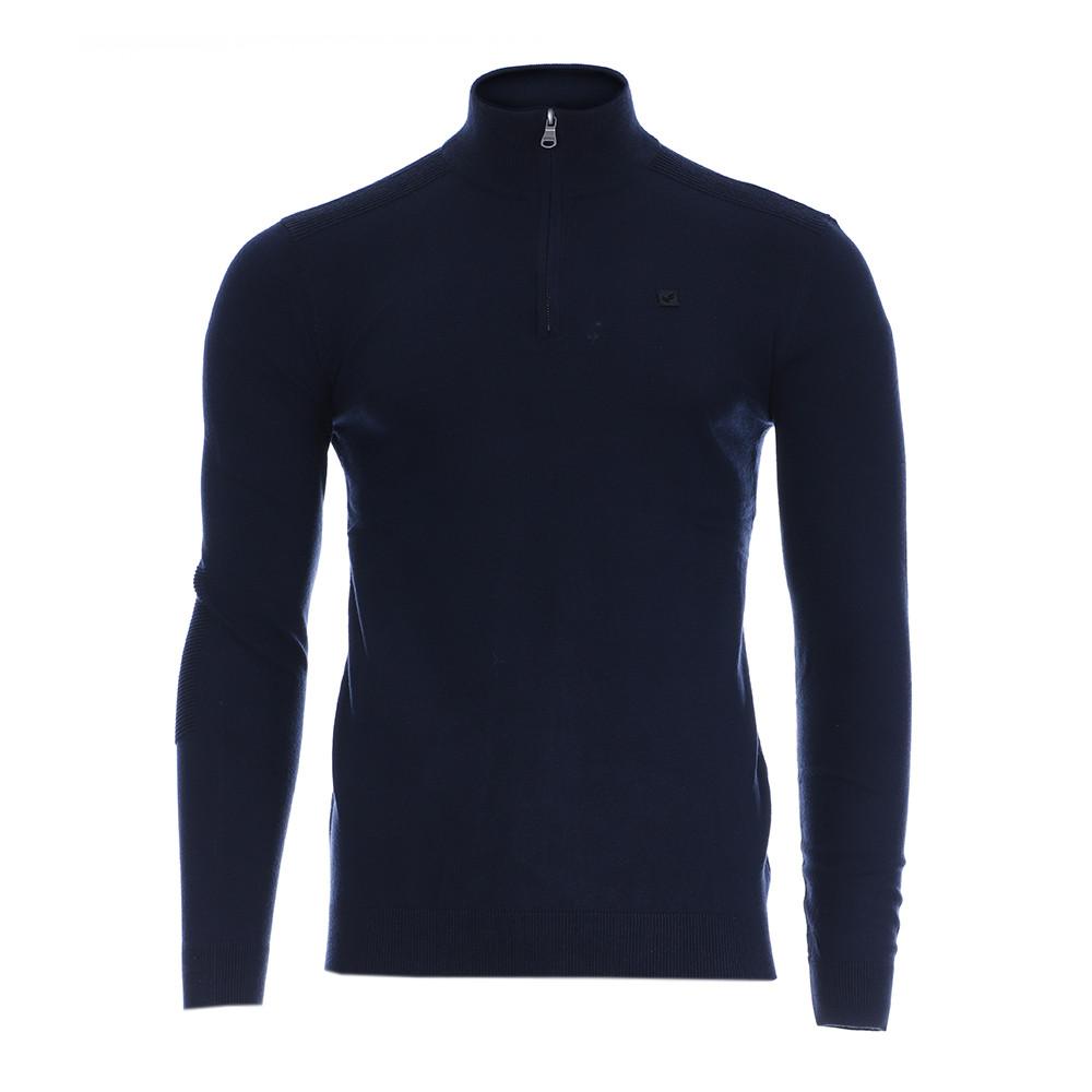 Pull 1/4 zip Marine Homme Kaporal Adah pas cher